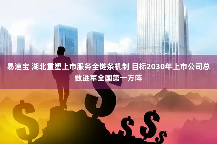 易速宝 湖北重塑上市服务全链条机制 目标2030年上市公司总数进军全国第一方阵